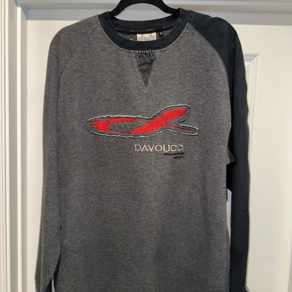 Davoucci long sleeve cotton shirt size XL